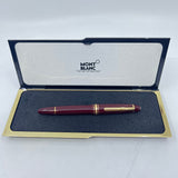 Montblanc Meisterstuck Bordeaux Resin #146 LeGrand Fountain Pen - Medium 14kt Gold Nib