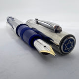 OMAS 50th Anniversary of Israel Statehood Limited Edition Fountain Pen - Medium 18kt Gold Nib