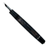 OMAS Bologna Fountain Pen Galassia Ruthenium Trim