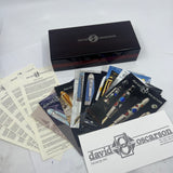 David Oscarson Pierrot Pierrette Fountain Pen Limited Edition of 88 Pens - Medium 18kt Gold Nib