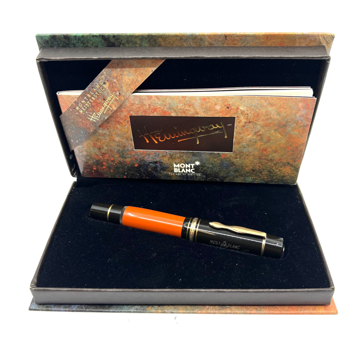 Montblanc Ernest Hemingway Writer's Limited Edition Fountain Pen - Fine 18kt Gold Nib