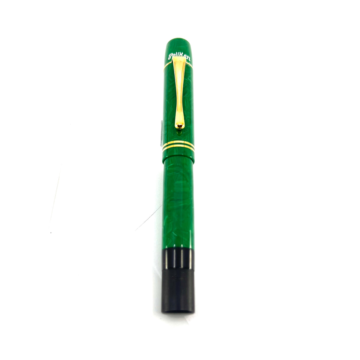 Pelikan "1935 Originals of their Time" Green Jade Celluloid Limited Edition Fountain Pen - Broad 18kt Gold  Nib