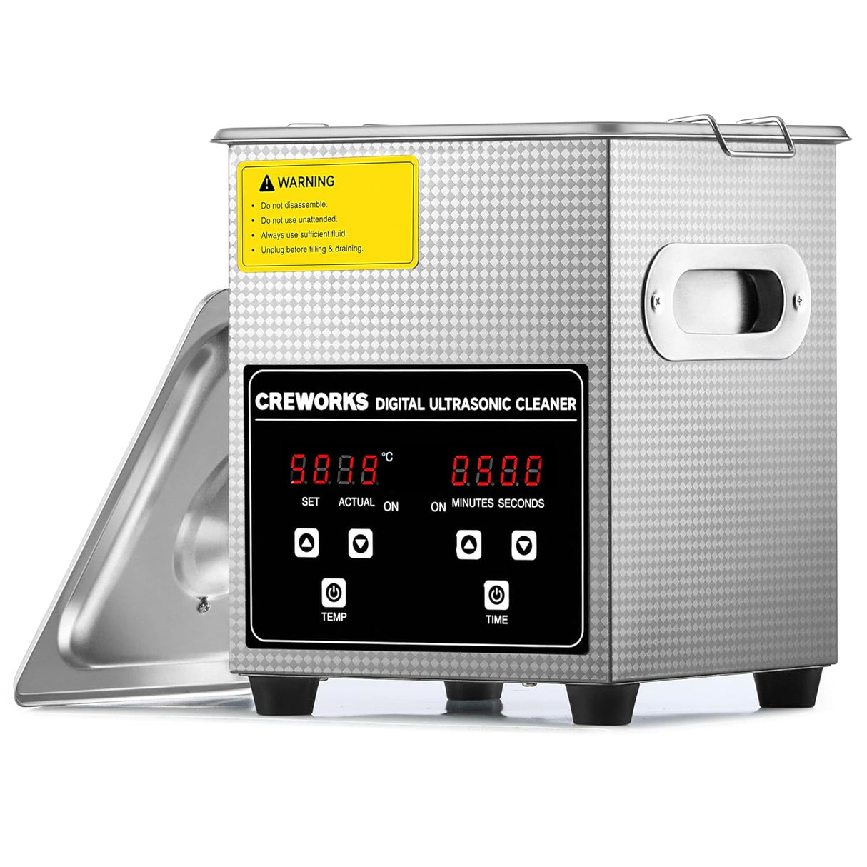 Professional  Cleaning Ultrasonic Machine with Heater & Timer 2L Liters
