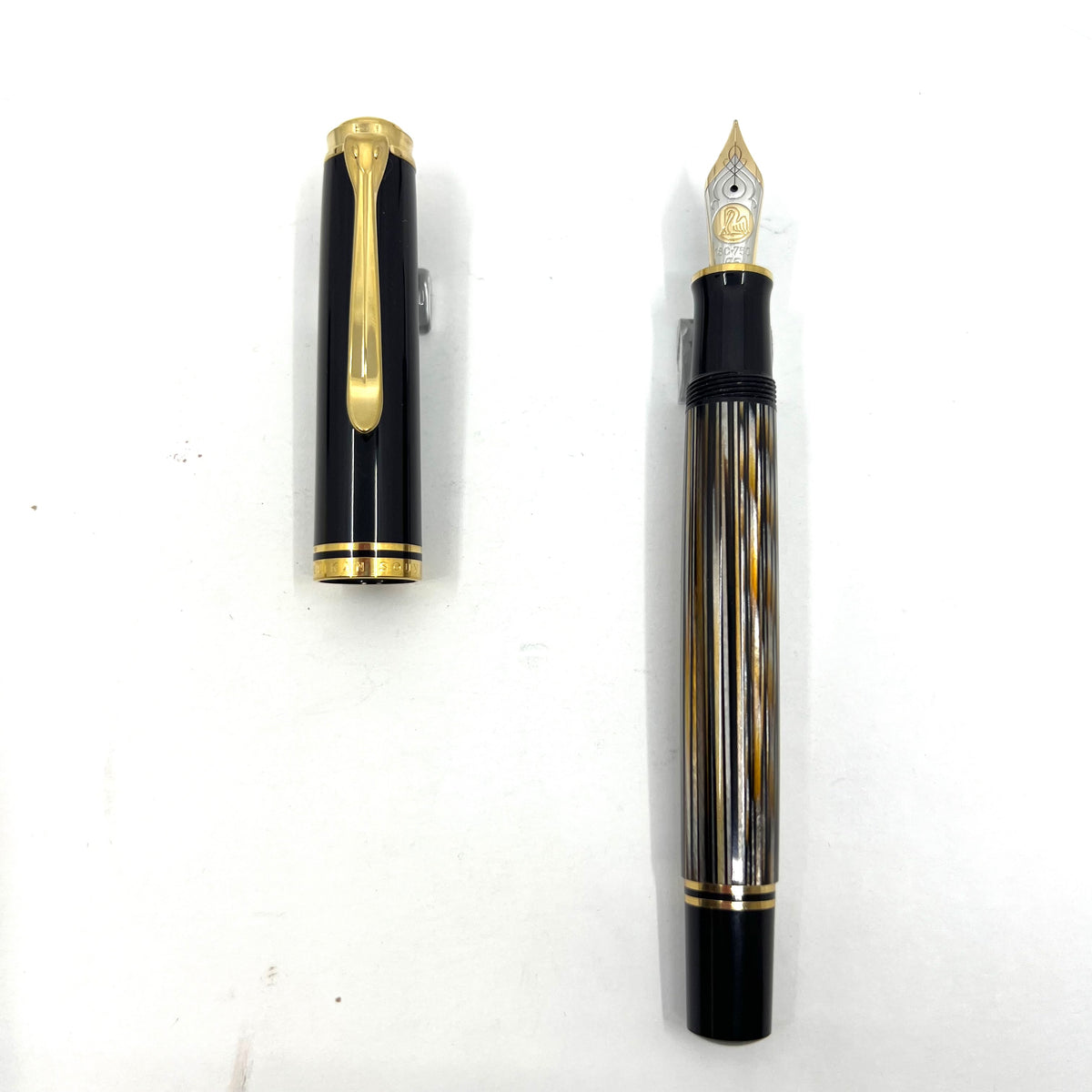 Pelikan M800 Souveran Brown Tortoise Fountain  Pen - Very Sought After!