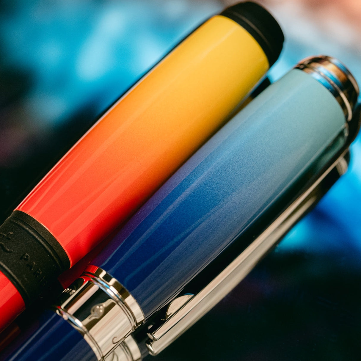 S.T Dupont Line D La Flamme Gradient Collection - Fountain Pen