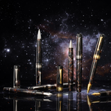 OMAS Bologna Rollerball Pen Galassia Gold Trim