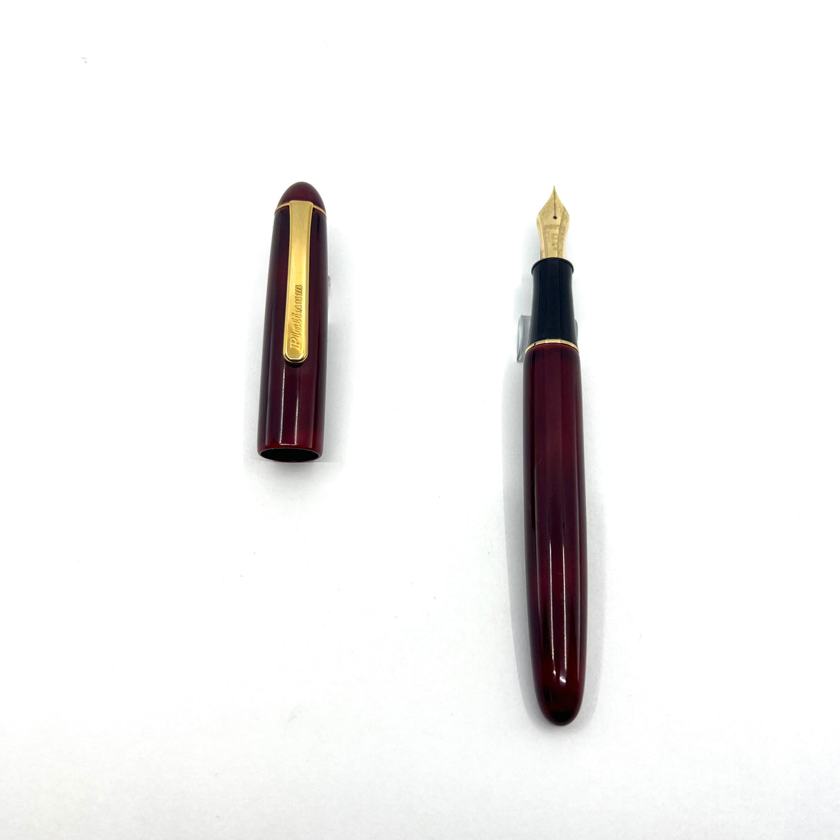 Platinum 3776 rare Aka-tamenuri Fountain pen circa 2010