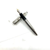 Montblanc Solitaire Sterling Silver Special Edition "Barley"  LeGrand Fountain Pen - Fine 18kt Gold Nib