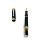 Aurora Dante's Inferno Limited Edition Fountain Pen #464 of 1265 - Fine 18kt Gold Nib