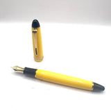 Sailor 1911 Standard Size Yellow Fountain Pen   - Medium 18kt Gold Nib