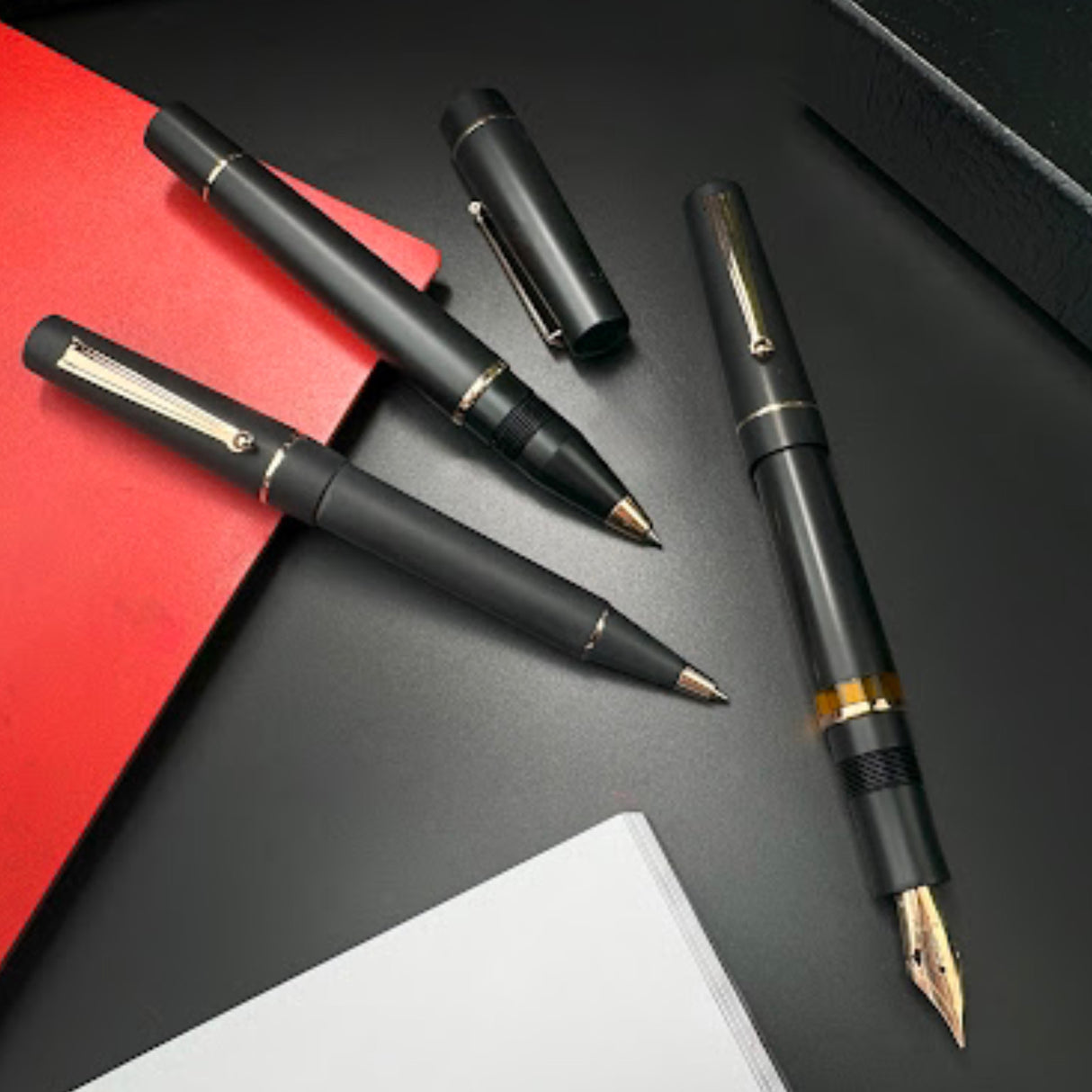 Delta Duna Matte Black Collection - Rollerball