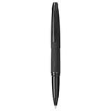 Cross ATX® Brushed Black with Machine-Turned Diamond Pattern Engraving with Polished PVD Trim Selectip Rollerball Pen