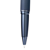 Cross ATX® Sandblasted Dark Blue PVD Etched Diamond Pattern with Polished Dark Blue PVD Trim Selectip Rollerball