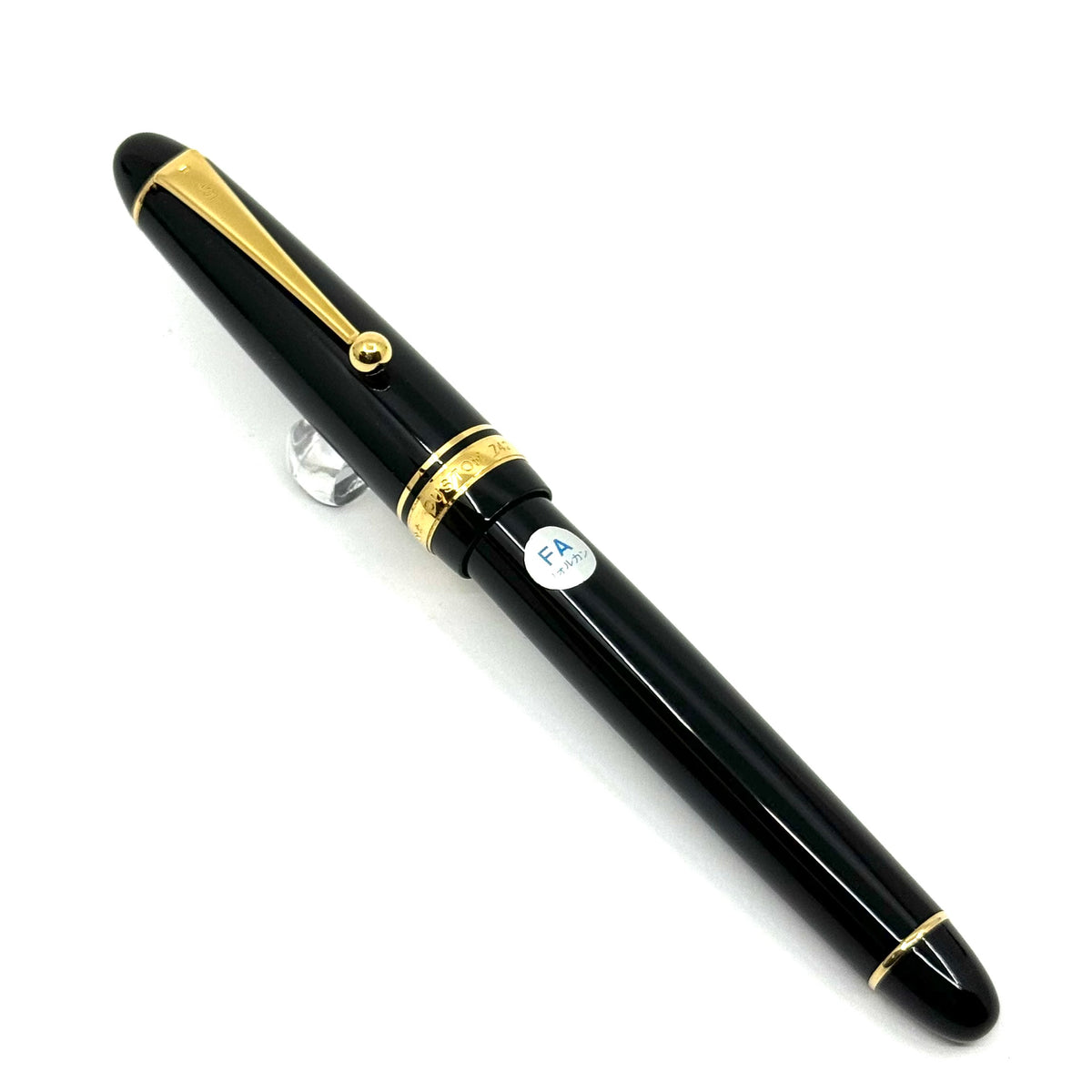 Pilot Black Custom 742 Fountain Pen - Flexible Falcon 14kt Gold Nib