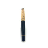Aurora Optima Art Deco Special Edition Fountain Pen - Fine 18kt Gold Nib
