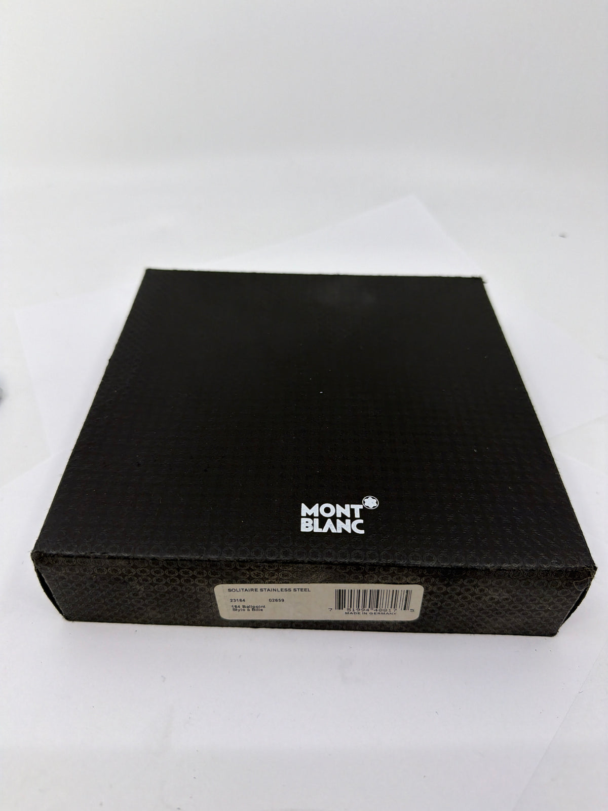 Montblanc Meisterstuck Solitaire Stainless Steel 164 Ballpoint Pen (No Pattern)