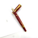 Pelikan Fire Limited Edition M1000 Size Fountain Pen - Fine 18kt Gold Nib