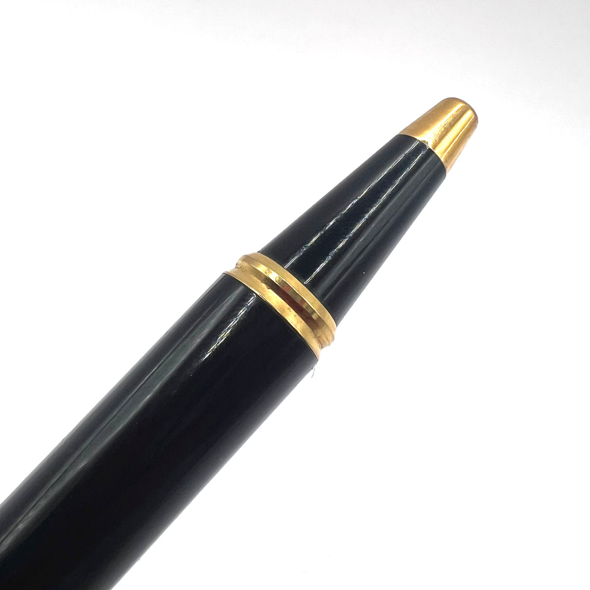 Waterman French Bi-Centennial  Ballpoint Pen - Smooth Black Lacquered