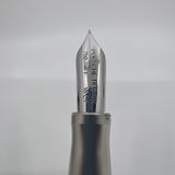 Porsche Design Tec Flex Fountain Pen - Two-Tone Basket Weave Barrel - Fine 18kt Gold Nib