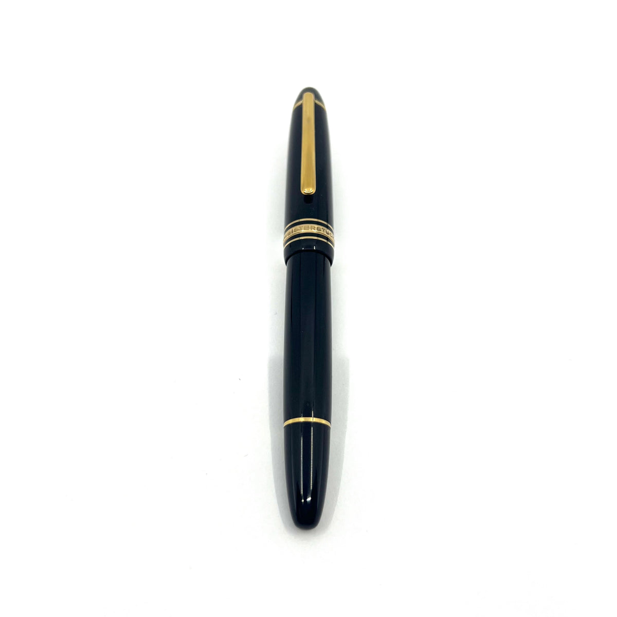 Montblanc Black Meisterstuck #146 LeGrand Fountain Pen - Fine 14kt Gold Nib