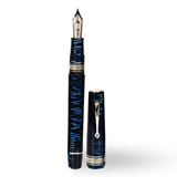 ASC Bologna Extra Blue "Wall Street" Skyscraper  Limited Edition Fountain Pen Collection