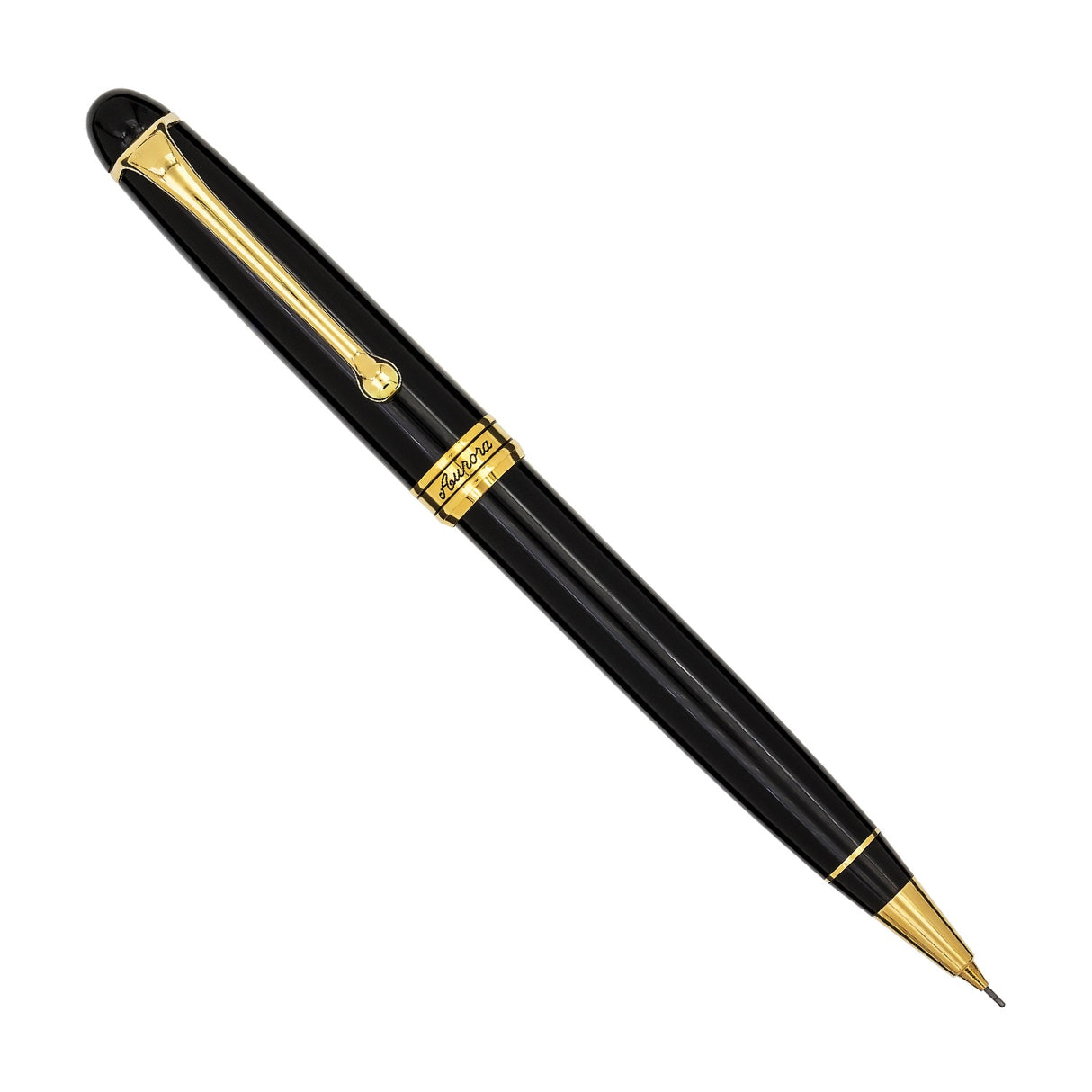 Aurora 88 Gold Plated Black Resin Pencil