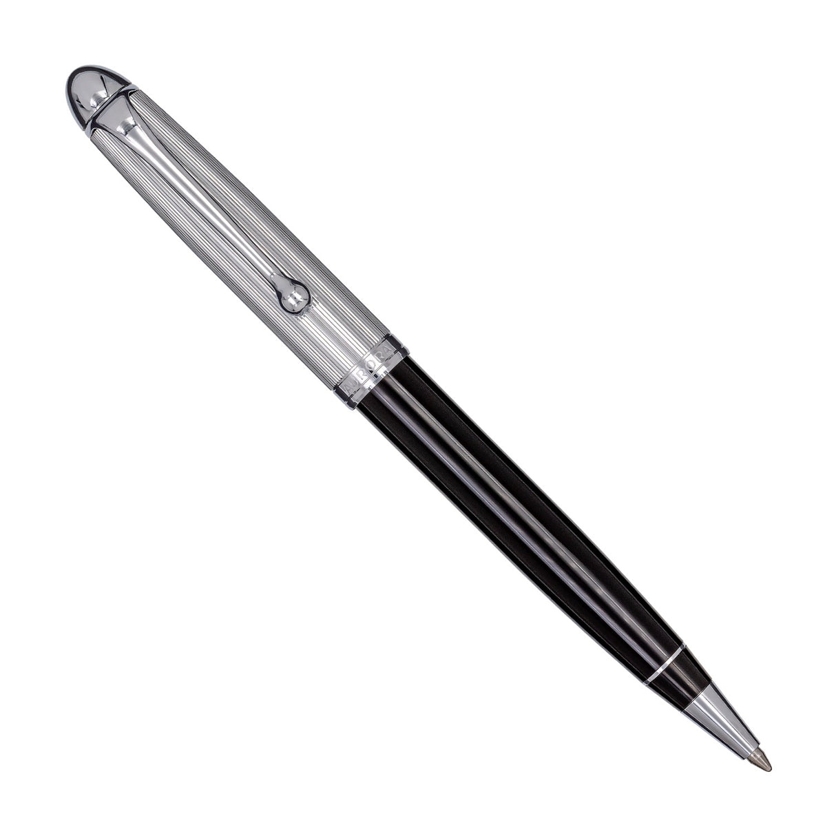 Aurora 88 Black with Chrome Cap - Ballpoint