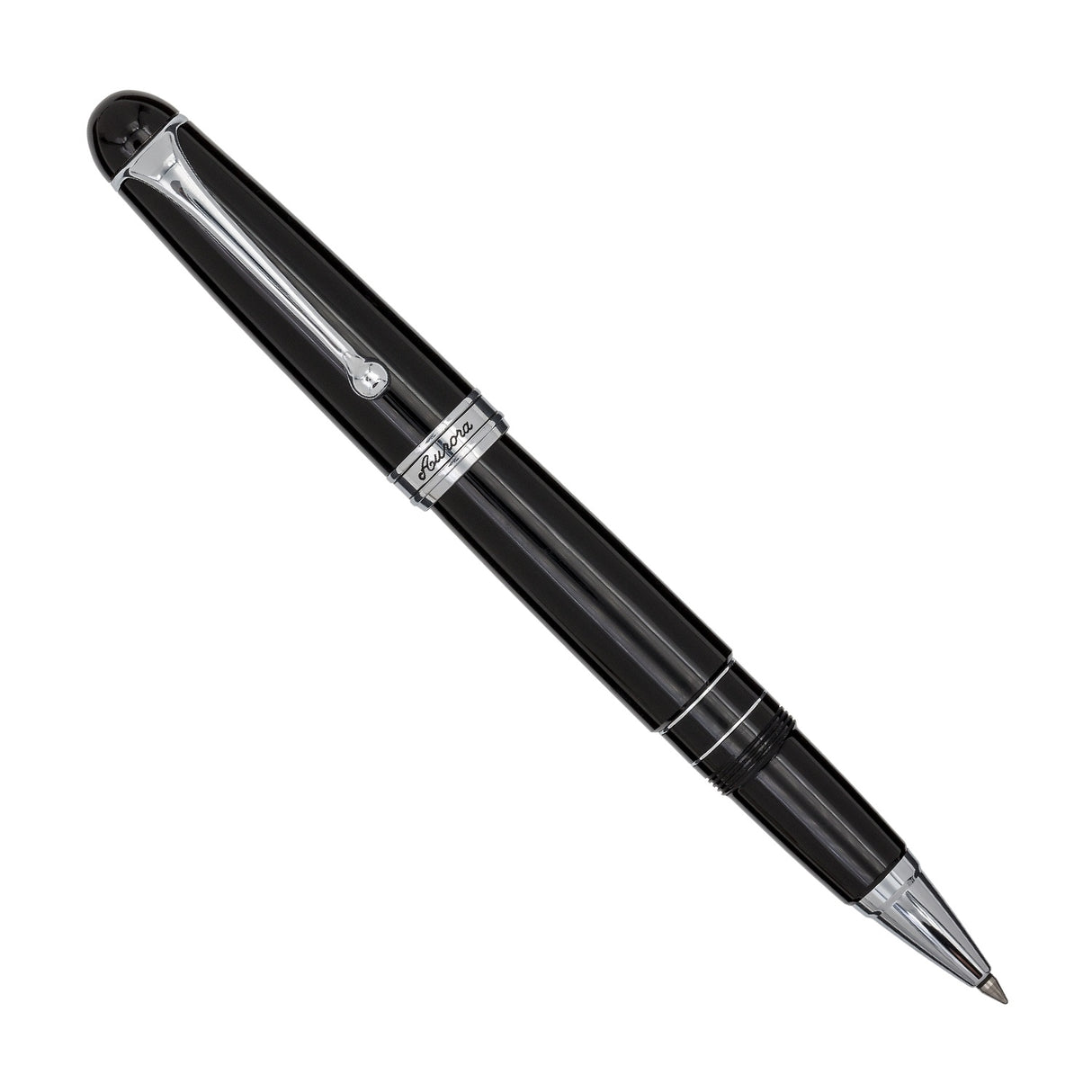 Aurora 88 Black Large with Nikargenta Trim - Rollerball