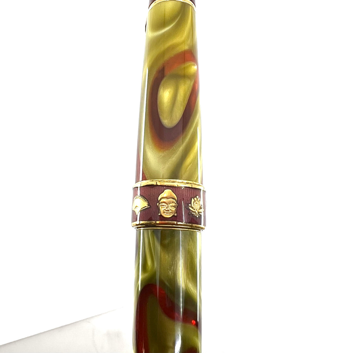 Aurora Oceania Limited Edition Optima Fountain Pen #4185  - Fine 18kt Rose Gold Nib