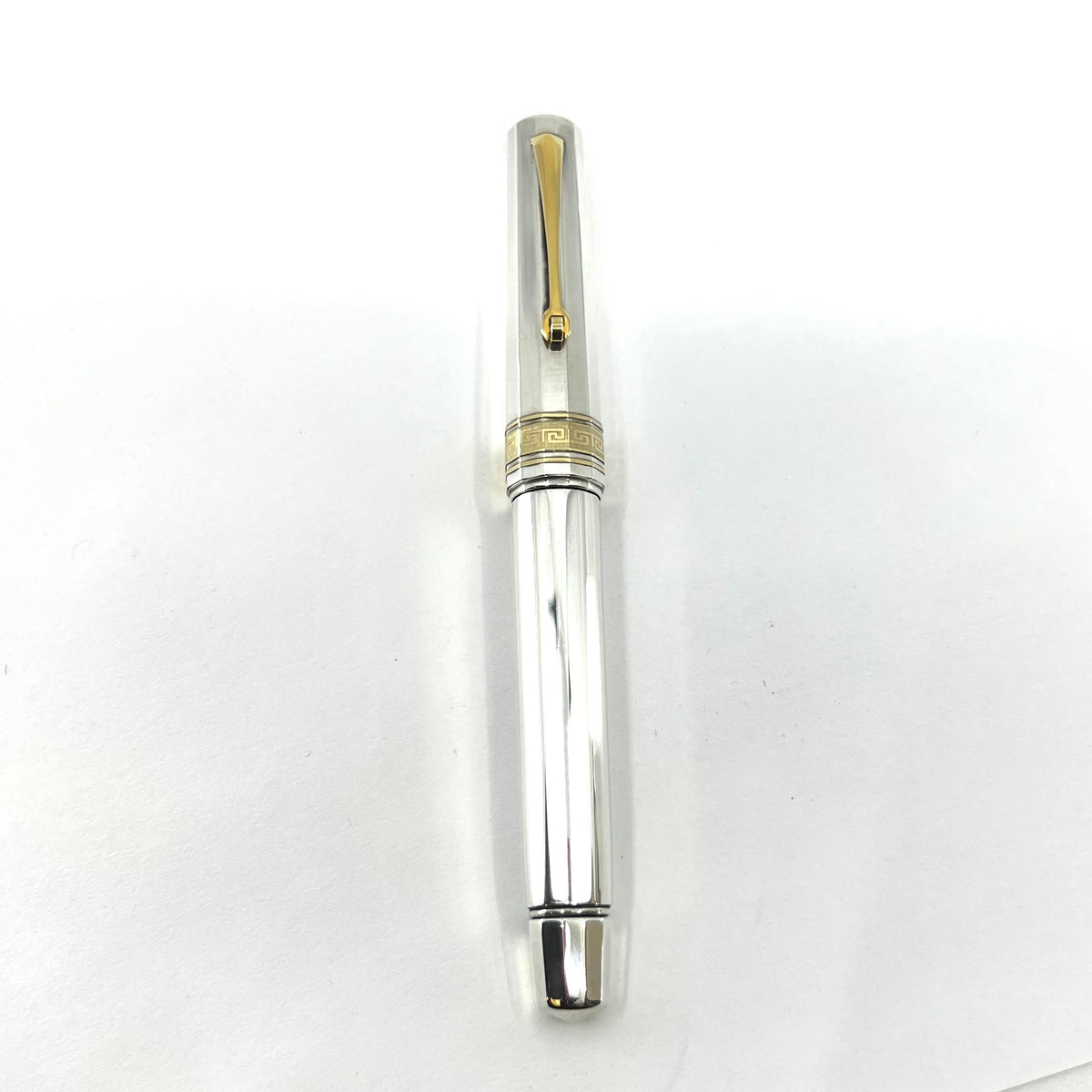 OMAS Sterling Silver Facetted Standard Size Paragon Limited Edition Rollerball