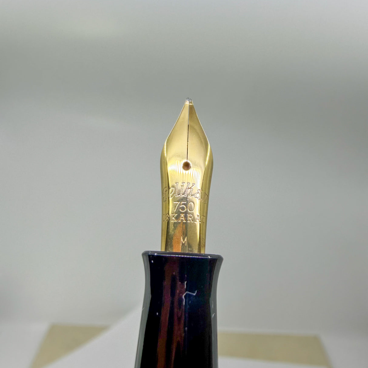 Pelikan 1931 Originals of their Time - 18kt Gold Overlay Limited Edition Fountain Pen   -   Medium 18kt Gold Nib