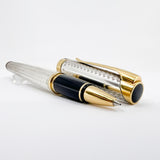 Waterman L'Etalon Sterling Silver Basketweave Design Rollerball
