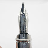S. T. Dupont Grand Orpheo Theme Placed Midnight Blue Lacquer Fountain Pen - Medium 18kt Gold Nib