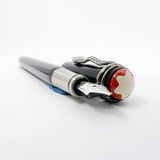 Montblanc Heritage Rouge Et Noir Black Fountain Pen  - Double Broad Oblique (Profile of Left Foot) 14kt Gold Nib