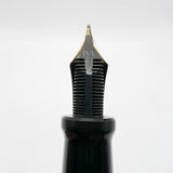 Aurora Optima Blue Marble Auroloide Fountain Pen - Medium 14kt Gold Nib