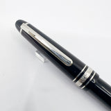 Montblanc P145 Classique Platinum Plated Trim Fountain Pen -  Medium 14kt Gold Nib