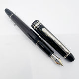 Montblanc P145 Classique Platinum Plated Trim Fountain Pen -  Medium 14kt Gold Nib