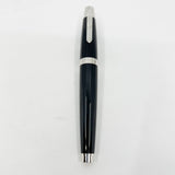 Asprey of London Black Lacquer Fountain Pen - Medium 18kt Gold Nib