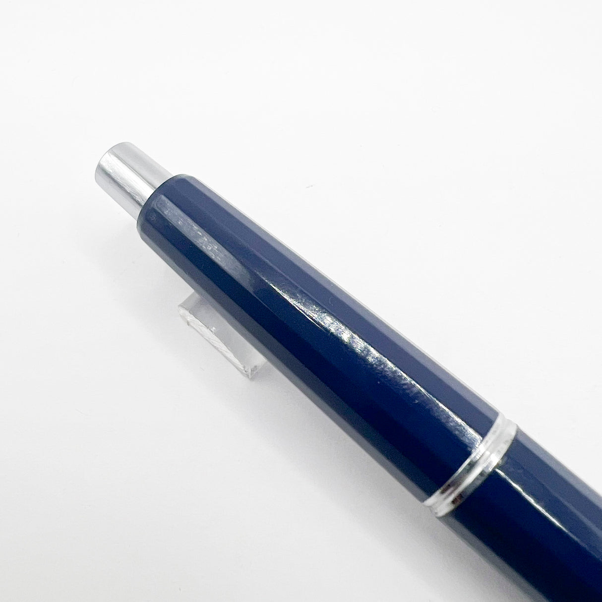 Pilot Namiki Blue Vanishing Point Fountain Pen - Classic Style Multi-Facetted  Body  - 1996 - Medium 14kt Gold  Nib