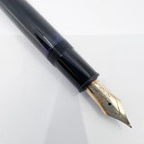 Montblanc Black Resin Meisterstuck #146 LeGrand Fountain Pen -  Fine 14kt Gold Nib