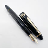 Montblanc Black Resin Meisterstuck #146 LeGrand Fountain Pen -  Fine 14kt Gold Nib