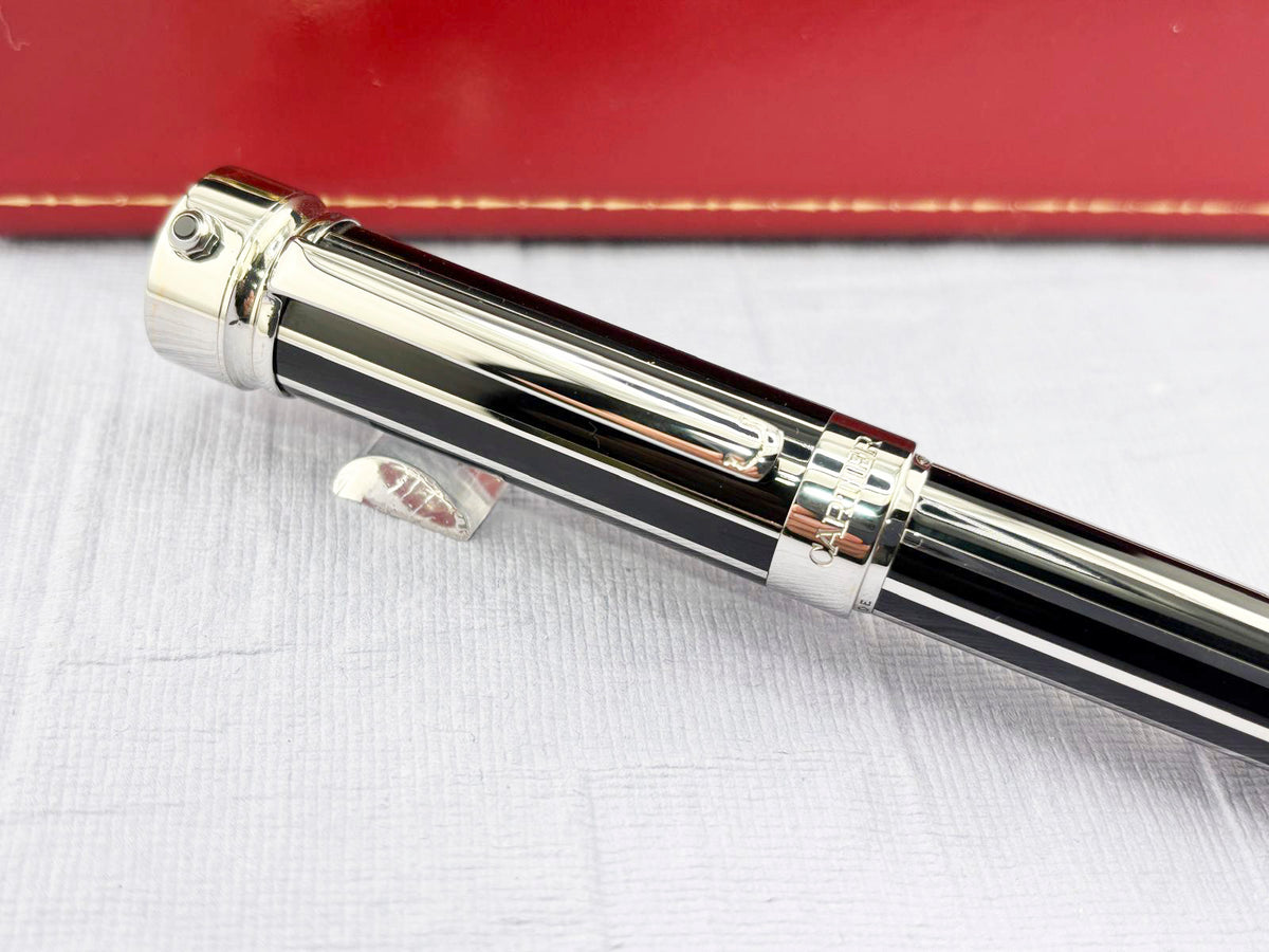 CARTIER Limited Edition 2000 Fountain Pen Watch Ref. ST190007 - LE# 1429/2000 - Medium 18kt Gold Nib