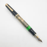Pelikan M900 Toledo Gold Vermeil Fountain Pen - Fine 18C Gold Nib - 1990's