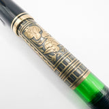 Pelikan M900 Toledo Gold Vermeil Fountain Pen - Fine 18C Gold Nib - 1990's