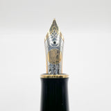 Pelikan M900 Toledo Gold Vermeil Fountain Pen - Fine 18C Gold Nib - 1990's