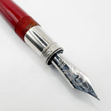 Visconti Van Gogh Maxi Sandal Brown Fountain Pen - Semi-Flex Fine 14kt Gold Nib (Circa 2000)