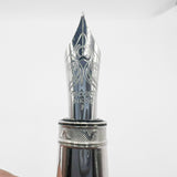 Visconti Van Gogh Maxi Sandal Brown Fountain Pen - Semi-Flex Fine 14kt Gold Nib (Circa 2000)