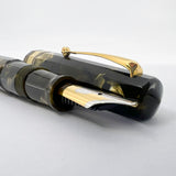 OMAS Paragon Green Saft Celluloid  Fountain Pen - Flexible Medium 18kt Gold Nib