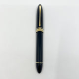 OMAS ORIGINAL #360 - LARGEST SIZE - Dark Blue/Black #360 Oversized Triangulated Fountain Pen - Fine 18kt Gold  Nib