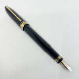 OMAS ORIGINAL #360 - LARGEST SIZE - Dark Blue/Black #360 Oversized Triangulated Fountain Pen - Fine 18kt Gold  Nib